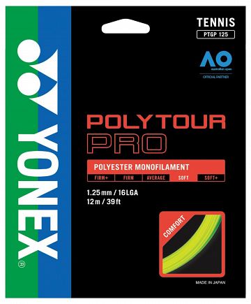 Yonex Poly Tour Pro 1.25 Flash Yellow